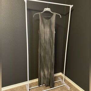 Lush Charcoal Sleeveless Maxi Dress